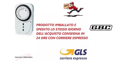 Presa elettrica temporizzata - elettrica,